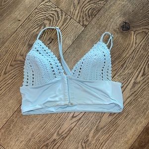 frankies crotchet bikini top